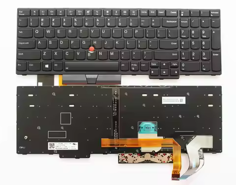 XIN-Ru-US layout Backlit Laptop Keyboard For Lenovo ThinkPad E580 E585 E590 L580 P52 P53 P73 T590 P5