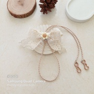 / Lace Ribbon MaskTALI / Lace Ribbon Connector Tile MaskTALI