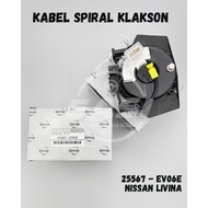 Livina Xtrail Evalia T31 R8 OEM HQ Horn Flexible Spiral Cable 25567-EV06E