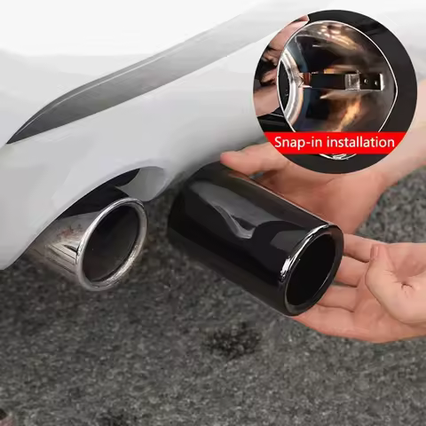 For BMW 1 2 3 4 5 Series X1 3GT F20 F22 F30 F32 F34 F36 F10 F48 Car-Styling Rear Exhaust Pipe Cover 