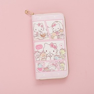 Japanese Cute Kitten Ladies Wallet Wallet Long Zipper 2025