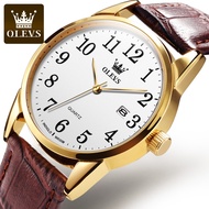 OLEVS/OLEVS Men's Watch Waterproof Quartz Digital Scale Simple Strap