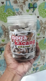 Noga kacang tanah kemasan toples 400 gram