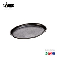 Lodge 13.25" x 10" Oval Cast Iron Serving Griddle