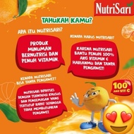 INT- (BORONG) NUTRISARI 1 Baris / 10PCS PRODUCT INDONESIA / JERUK PERAWS FLORIDA ORANGE JUS NUTRI SA