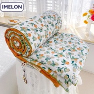 IMELON ผ้านวมเย็น ผ้าไหมฤดูร้อน ผ้าห่มระบายอากาศ ผ้าห่มฤดูร้อน ผ้าไหมน้ำแข็ง ผ้าห่มไหมระบายอากาศช่วย