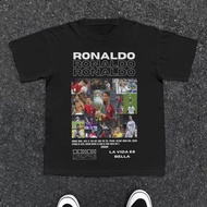 Portugal C Ronaldo CR7 men's casual t-shirt, women's short-sleeved loose t-shirt, large size t-shirt