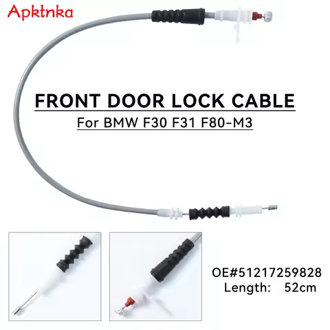 Front Door Exterior Lock Handle Release Cable Wire For BMW 3 Series F30 F31 F80 320i 328i 335i M3 Le