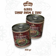 Gudeg Bagong CHICKEN AND TOFU WINGS 300 grams Free Bubble Wrap Free Packing Cardboard Cans Typical Y