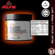Agym Nutrition Creatine Monohydrate (200g)(Unflavoured) - Sizing, Energy Booster