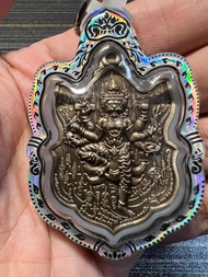 2565年  龍婆趁乃 大法會加持 六手布周舍十面  虎頭魯士，後斷頭虎 第四形態 已配全新laser防水殼