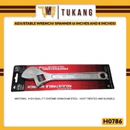ADJUSTABLE WRENCH SPANNER(6 inch)