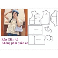 Paper A0 code 176 - Shirt drafting