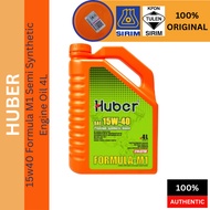 HB M1-4 Huber 15w40 Formula M1 Semi Synthetic Engine Oil 4L