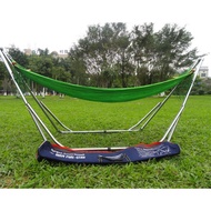 Stainless Steel Indoor and Outdoor Double-layer Foldable Bracket Hammock with stand (net bed) Buaian