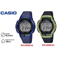 Casio WS-1000H Fashion Digital Resin Band Men Sports Watch .