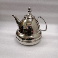 Teapot Stainless Steel Tea Pot Kette Hot Coffee Server with Strainer Teko Kopi Air Panas