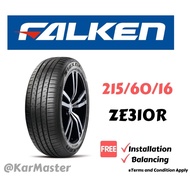 215/60/16 Falken ZE310R (With Installation)