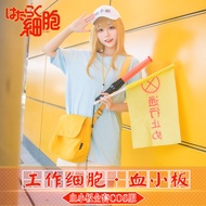 TW Working Cell Blood Small Board C Clothes Anime t-Shirt Two-Dimensional Short-Sleeved Hat Shoulder