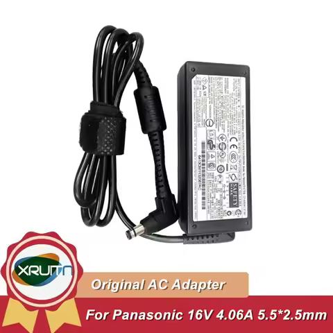 Original 65W 16V 4.06A Laptop Charger for Panasonic ToughBook CF-AA6412C M3,CF-AA6402A M1,ToughPad F