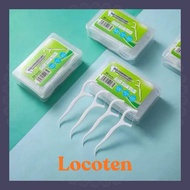 Toothpick dental floss cleaning tool dental floss cleaning tool