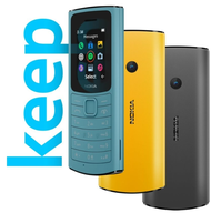 [Malaysia Set] Nokia 110 4G (1.8" Display | FM Radio | 1020mAh Battery) 1 Year Nokia Malaysia Warran