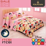 ️DISNEY TSUM ️" FTC101 Princess Bedsheet Set Duvet Cover Brand Fountain
