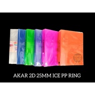 AKAR 2D 25MM ICE PP RING FILE ** FAIL CINCIN AKAR 2D 25MM ICE PP