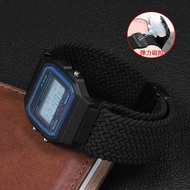[Substitute Strap] Suitable for Casio Small Square Electronic Watch F-91W A168 A158 A159 Magnetic El