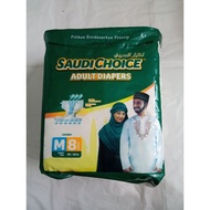 Saudi Choice Adult Diapers Adhesive M 8