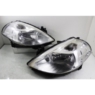 USED Headlamp Nissan Latio C11 NFL Halogen Headlamp Lampu Depan Original JAPAN SET