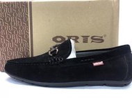 大自在 含發票  大降價 ORIS 皮鞋 休閒皮鞋 麂皮皮鞋 尺寸40~45 黑  男SB16903B01