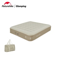 Naturehike outdoor camping Inflatable mattress built in air pump comfortable  Inflatable Mat -15°C Warm Travel Portable 1-3 Peoples Family Air Mattress 36cm Thickened With Pump