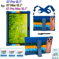 For i17 Pro Max Android Tablet 5G 10.1 Inch Tablet Case Stand Soft Silicon Cover Protector Case For 
