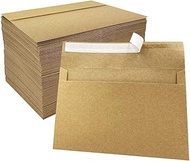 JOLLY SWEETS 150pcs Brown Kraft A4 Invitation Envelopes For 6x4 Paper Crafts Project, Mailing Holida