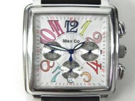 [專業模型] 三眼錶 [MAX MA-7031]  MAX CO 三眼賽車錶 時尚錶 軍錶