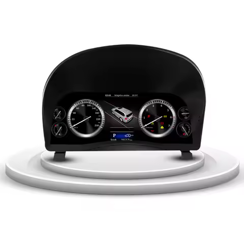 ForToyota Land Cruiser LC200 Prado Highlander Alphrd 20 30 HIACE Linux Digital Full LCD Instrument D