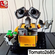 687PCS walle animation WALL-E robot model Building Blocks Educational Assembly Toy kids Gift 21303 T