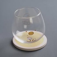 金正陶器 角落生物 蛋型玻璃杯320ml ‧ 企鵝