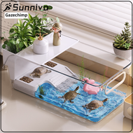Turtle Tank Aquarium Accessories Terrapin Multifunctional Sturdy Open Top Easy to Use Basking Ramp T