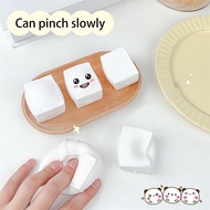 Simulation Tofu Squishy Toy Tofu Anti Stress Reliever Ball Autism Mood Vent Squeeze Toy