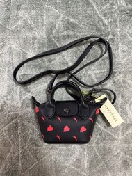 Longchamp 斜孭袋/小廢包 le pliage cuir xs crossbody bag
