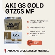 Terlaris Aki Motor Honda Beat GTZ5 GTZ5S Kering GS Gold Original