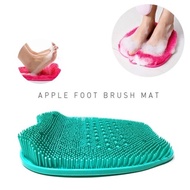 Easy-to-use foot wash mat/massage acupressure release mat/suction plate
