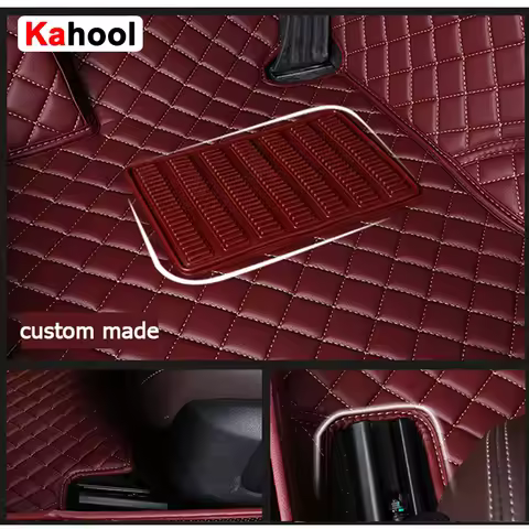 KAHOOL Custom Car Floor Mats For BMW Z4 E85 E86 E89 G29 Auto Carpets Foot Coche Accessorie