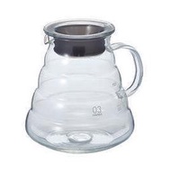 ☆HARIO☆V60耐熱微波雲朵咖啡壺XGS-80TB【2-6人份/800ml】