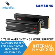 Samsung 980 Pro with Heatsink 1TB/2TB PCIE 4.0 NVME M.2 Internal Solid State Drive SSD - Compatible with Playstation 5