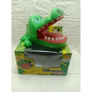 (acc ptk) CROCODILE BITE FINGER TOY viral Crocodile Toy/ (crocodile Dentist) BITE Finger dentist cro