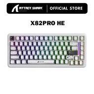 ATTACK SHARK X82PRO HE 75% Wireless Rapid Trigger Gaming Keyboard 0.01mm RT Adjustable Actuation 8Kh