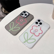 Colorful flowers Casing Compatible for iPhone 15 14 13 12 11 Pro Max X Xr Xs Max 8 7 6 6s Plus SE xr xs Phantom Soft phone case